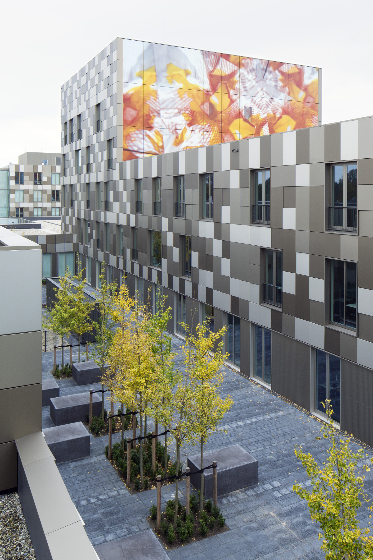 Courtyard of Ezinge Educational Park