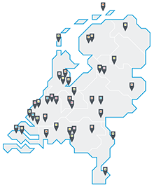 Map of the Netherlands